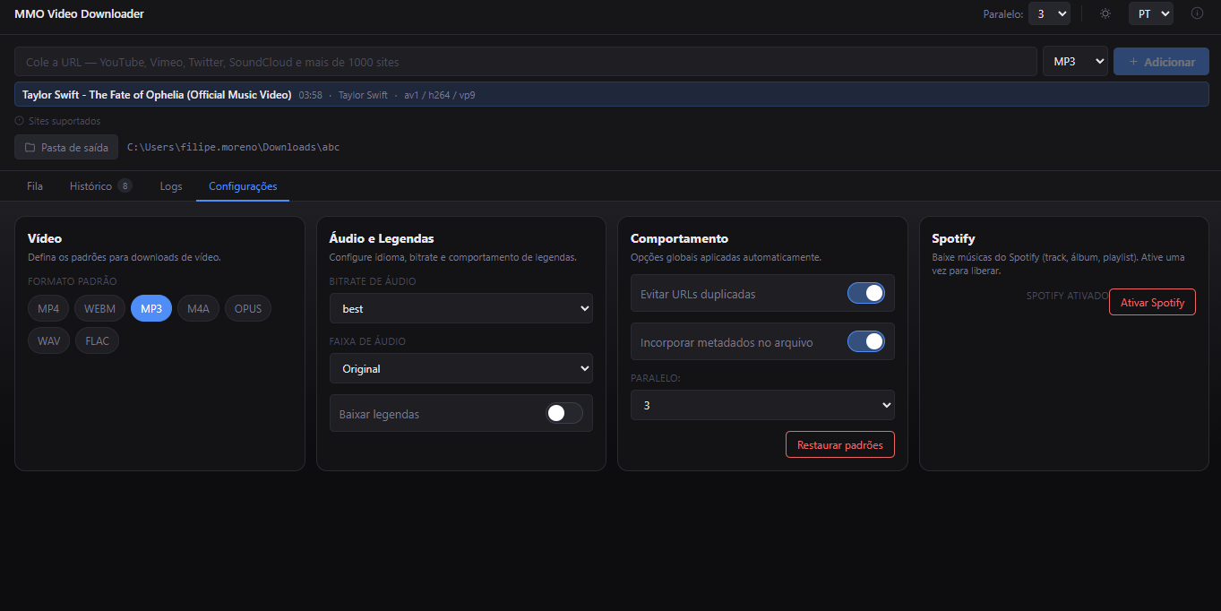 MMO Video Downloader screenshot 2