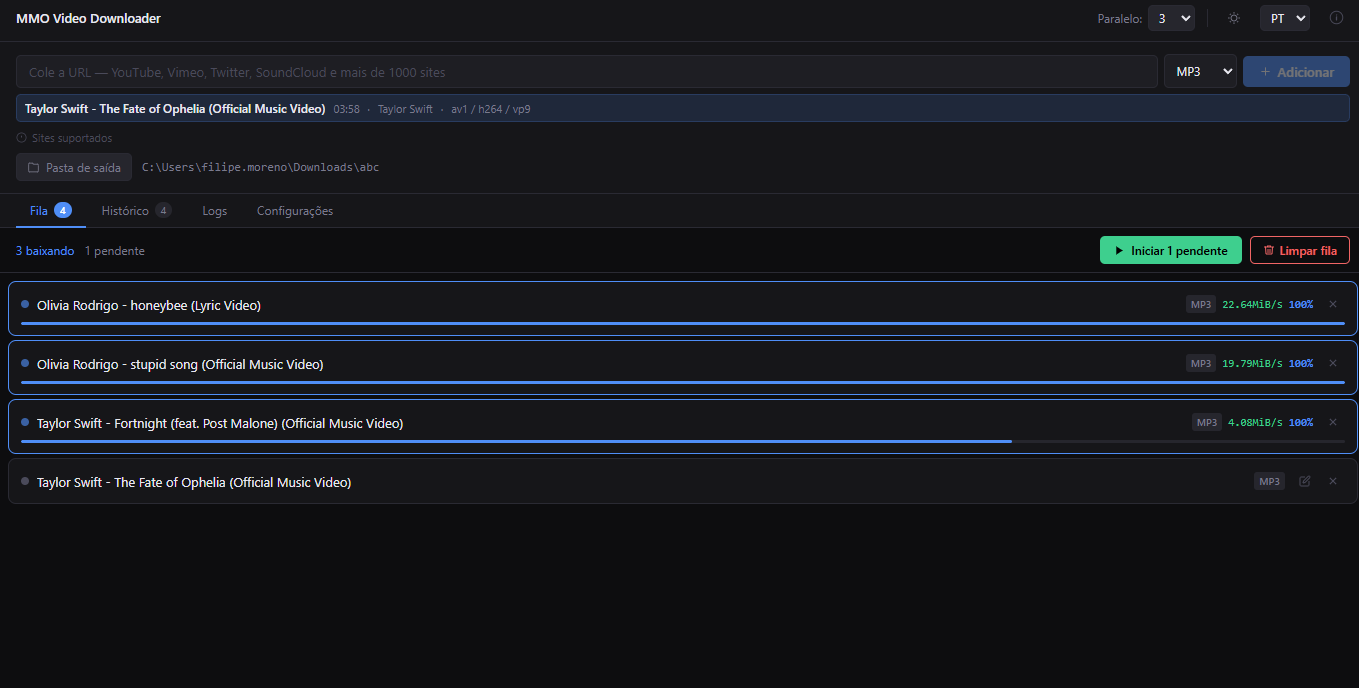 MMO Video Downloader screenshot 3